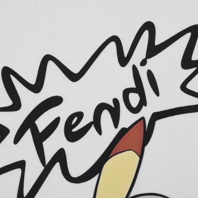 Футболка Fendi Pikachu "White" фото № 2 Футболка Fendi Pikachu "White" фото № 2