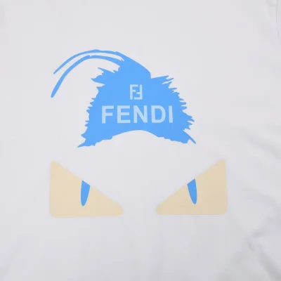 Футболка Fendi Piercing Gaze "White" фото № 7 Футболка Fendi Piercing Gaze "White" фото № 7