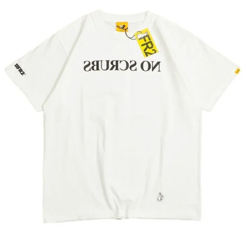 Футболка FR2 Text Print "White"