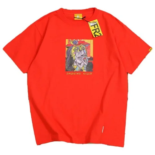 Футболка FR2 Picture Smoking Kills "Red"