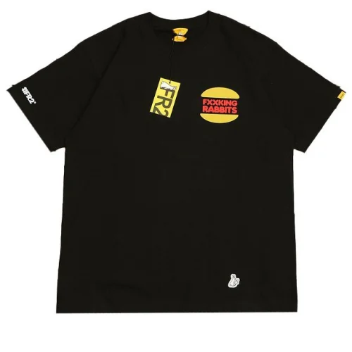 Футболка FR2 Rabbits Burger "Black"