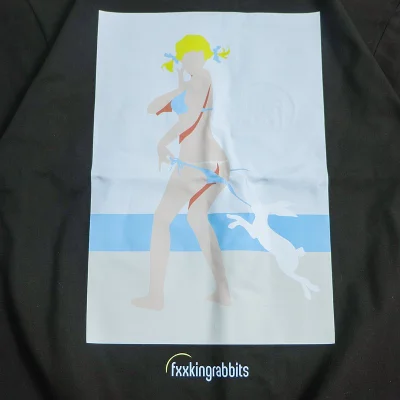 Футболка FR2 Woman In Swimwear "Black" фото № 6