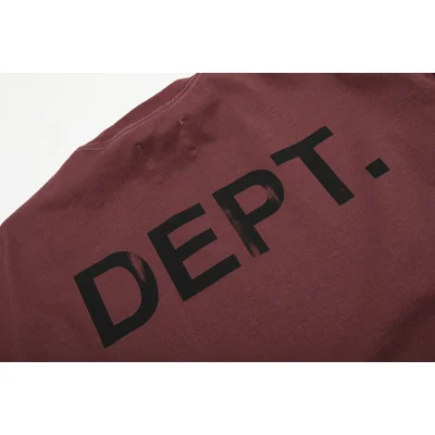 Футболка Gallery Dept Oval Print "Dark Red" фото № 2