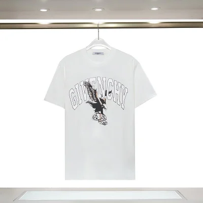 Футболка Givenchy An Eagle Carrying Skulls "White" фото № 9