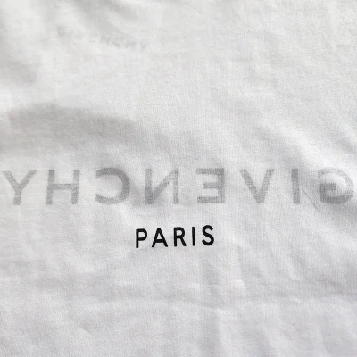 Футболка Givenchy Plain "White" фото № 3