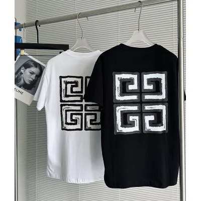 Футболка Givenchy Logo-Print Detai "Black" фото № 3