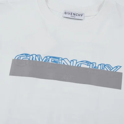 Футболка Givenchy Sealed Logo "White" фото № 4