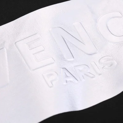 Футболка Givenchy With Silver Logo Printing "Black" фото № 3