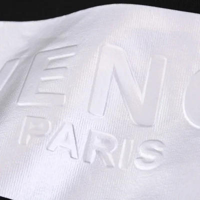 Футболка Givenchy With Silver Logo Printing "Black" фото № 7