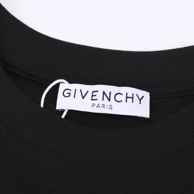 Футболка Givenchy With Silver Logo Printing "Black" фото № 6