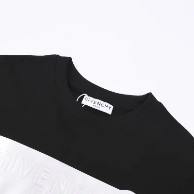 Футболка Givenchy With Silver Logo Printing "Black" фото № 8