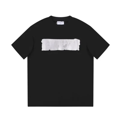 Футболка Givenchy With Silver Logo Printing "Black"