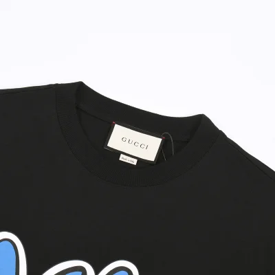 Футболка Gucci Smiling And Sad "Black" фото № 8