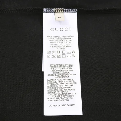 Футболка Gucci Smiling And Sad "Black" фото № 7