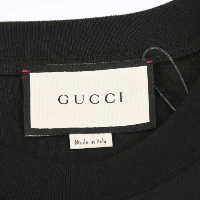 Футболка Gucci Smiling And Sad "Black" фото № 2