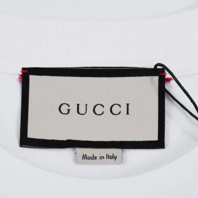 Футболка Gucci With Blue Print "White" фото № 6