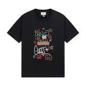 Футболка Gucci Creative Brand Print "Black"