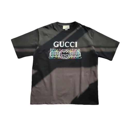 Футболка Gucci With An Interesting Print "Black"