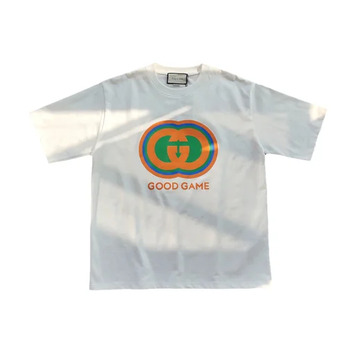 Футболка Gucci Good Game Print "White"
