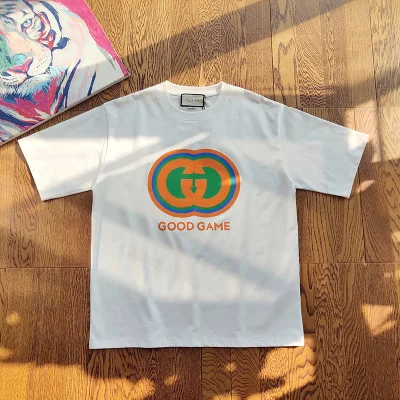 Футболка Gucci Good Game Print "White" фото № 9