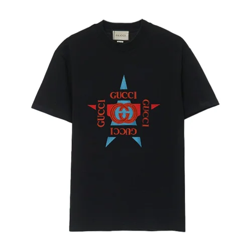 Футболка Gucci Five - Pointed Star "Black"