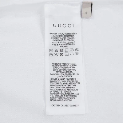 Футболка Gucci With An Animalistic Hare Print "White" фото № 8