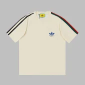 Футболка Gucci Logo Adidas "Cream"