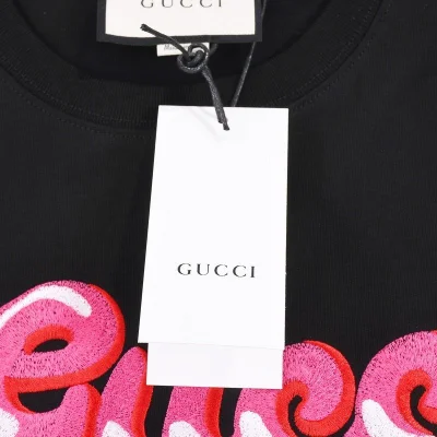 Футболка Gucci Unusual Text Logo "Black" фото № 6 Футболка Gucci Unusual Text Logo "Black" фото № 6