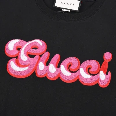 Футболка Gucci Unusual Text Logo "Black" фото № 7 Футболка Gucci Unusual Text Logo "Black" фото № 7