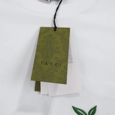 Футболка Gucci Cherries "White" фото № 4