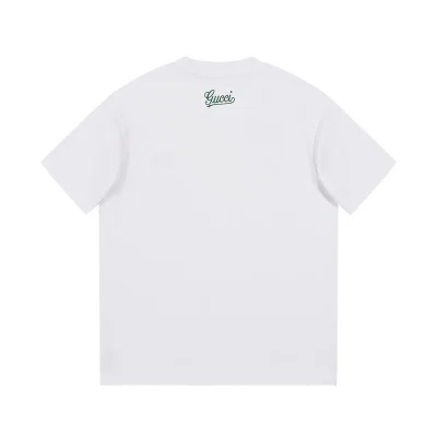 Футболка Gucci With Green Text Logo On The Back "White" фото № 8