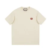 Футболка Gucci With Emblems "Cream"