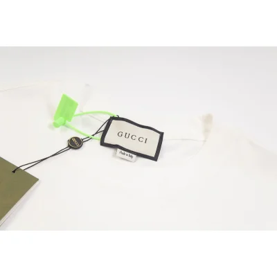 Рубашка Gucci Graffity Logo "White" фото № 5