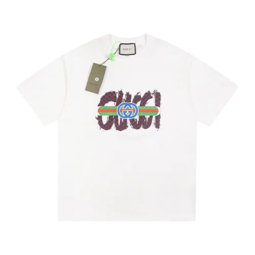 Рубашка Gucci Graffity Logo "White"