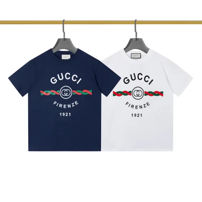 Футболка Gucci Text Firenze "White" фото № 3
