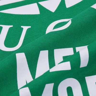 Футболка Gucci X Adidas Big Logo "Green" фото № 6