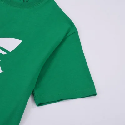 Футболка Gucci X Adidas Big Logo "Green" фото № 4