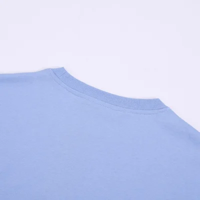 Футболка Gucci X Adidas Logo In The Center "Blue" фото № 4