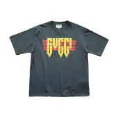 Футболка Gucci Logo Decorated With Beads "Black"