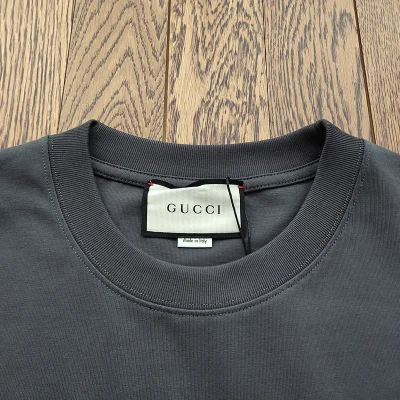 Футболка Gucci Logo Decorated With Beads "Black" фото № 9 Футболка Gucci Logo Decorated With Beads "Black" фото № 9