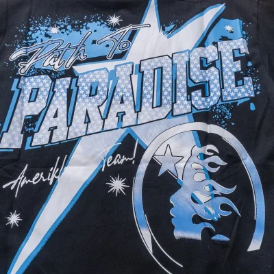 Футболка Hellstar Skull In Helmet "Black" фото № 2