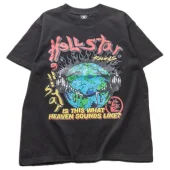 Футболка Hellstar Planet In Headphones "Black"