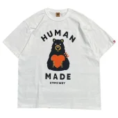 Футболка Human Made Grizzly "White"