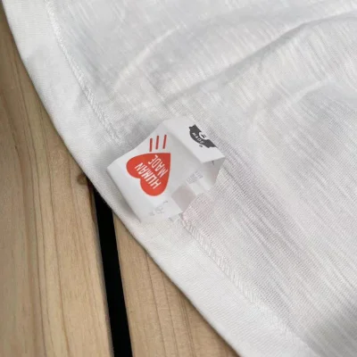 Футболка Human Made Grizzly "White" фото № 6