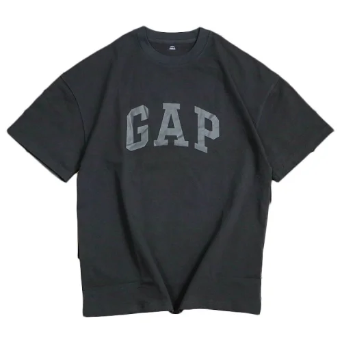 Футболка Jil Sander Front Inscription And Back Bird Print "Black"