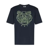 Футболка KENZO Tiger "Black/Green"