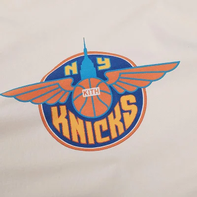 Футболка Kith NY Knicks Wings "White" фото № 3