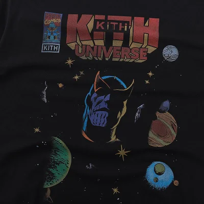 Футболка Kith Thanos Universe "Black" фото № 3
