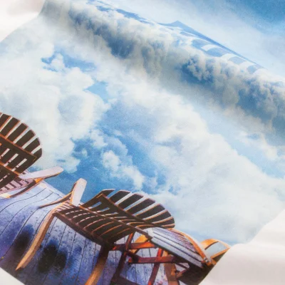 Футболка Kith Clouds "White" фото № 5