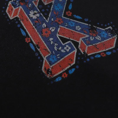 Футболка Kith Big K Logo "Black" фото № 5